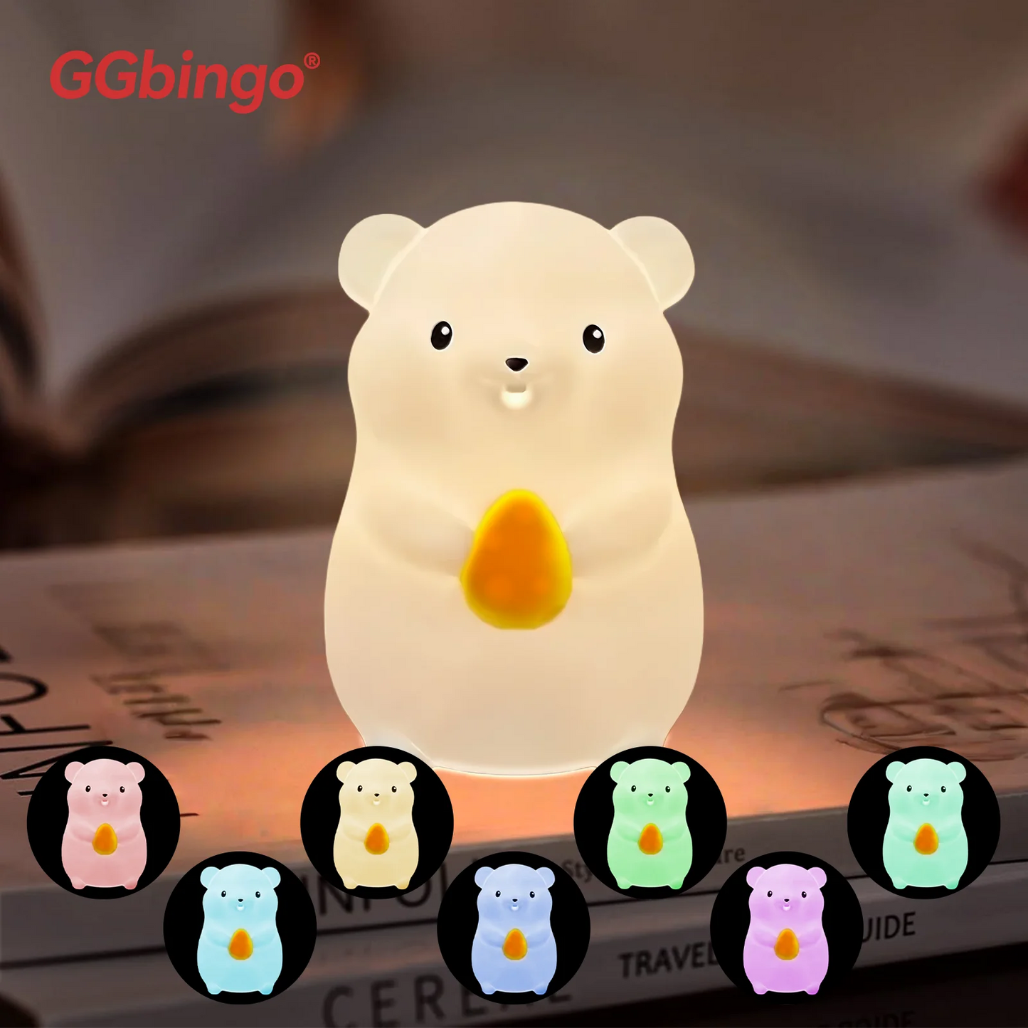 Pear-Shaped LED Night Light