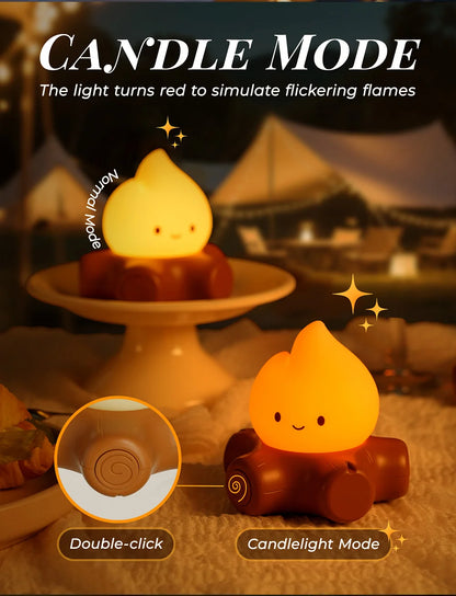 Campfire Night Light