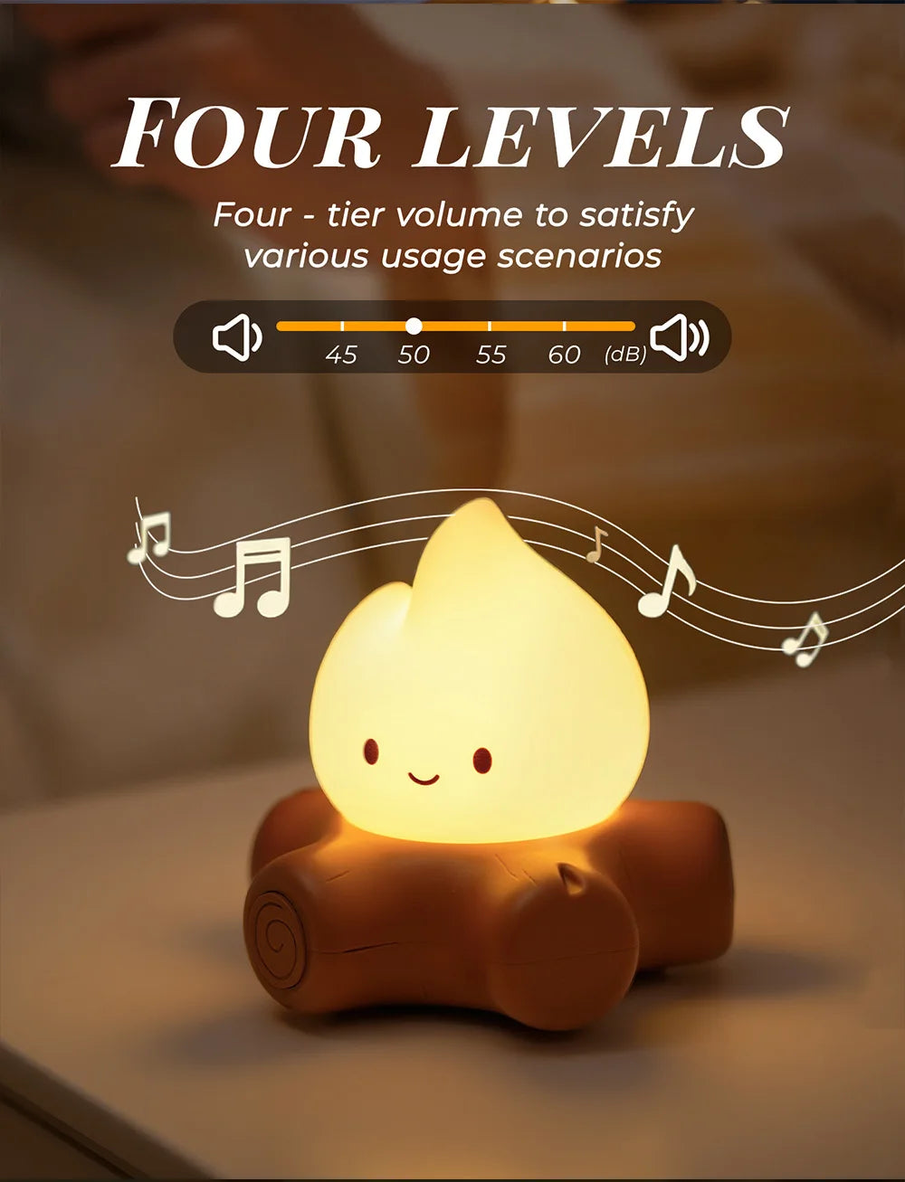 Campfire Night Light
