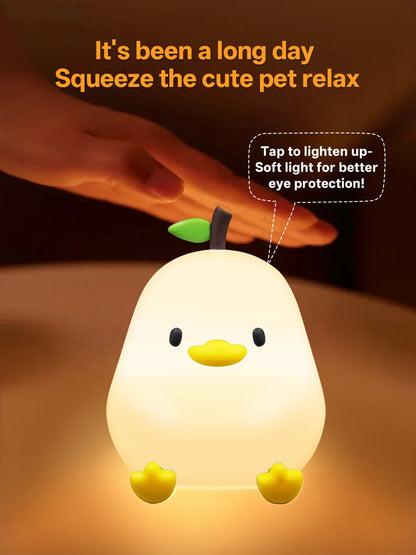 Pear-Shaped LED Night Light