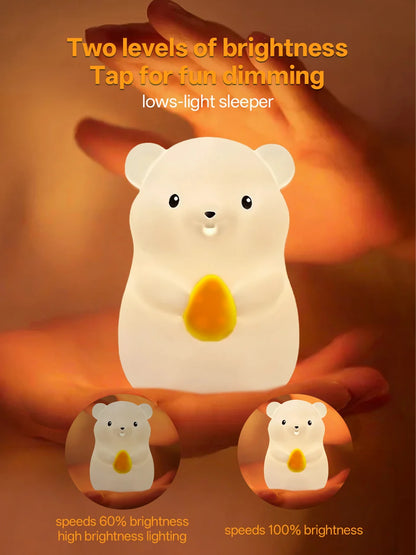 Pear-Shaped LED Night Light