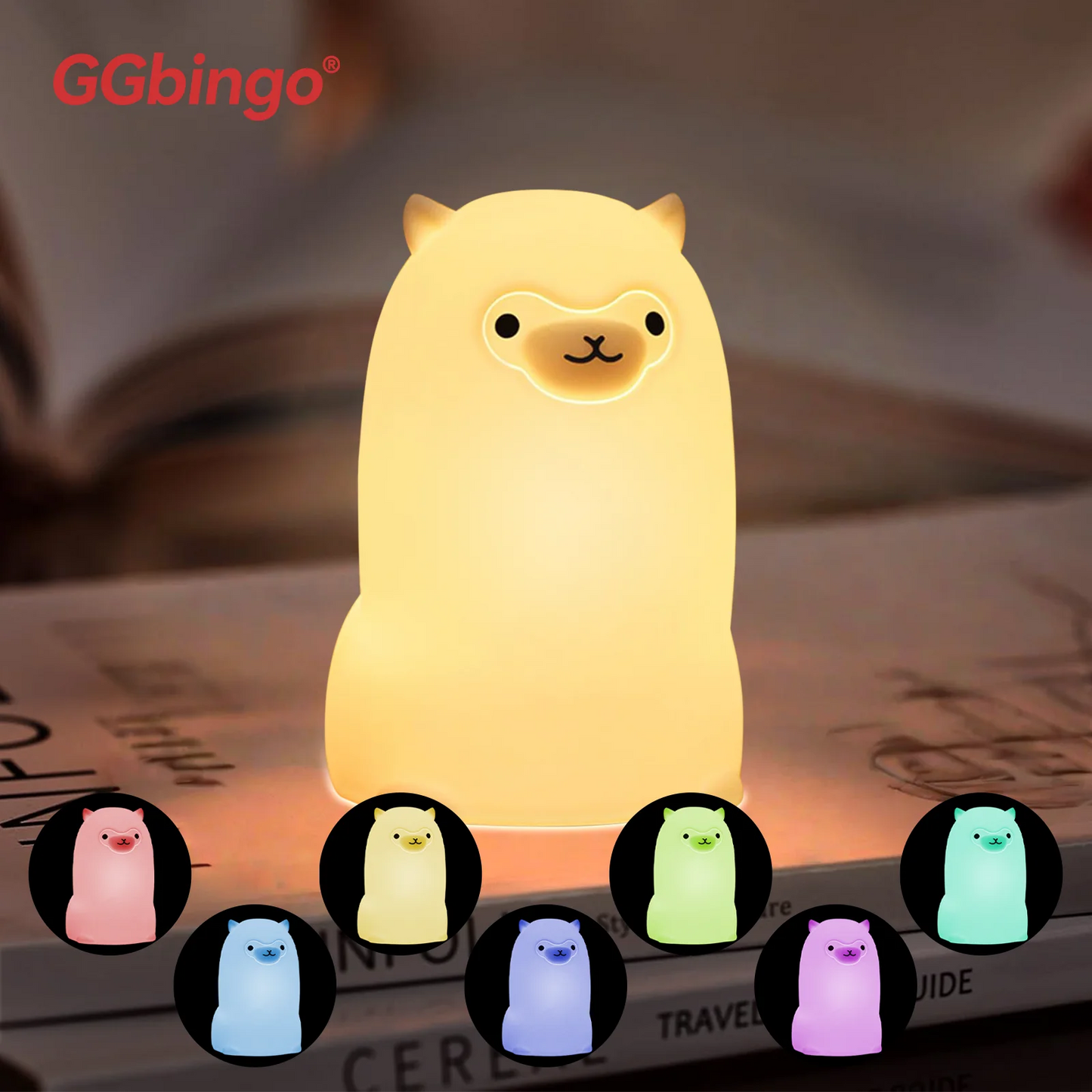 Pear-Shaped LED Night Light