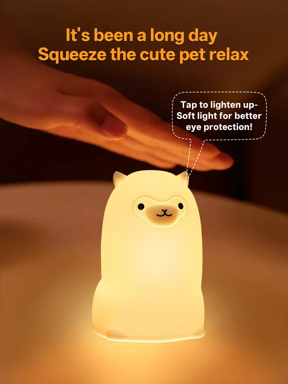 Pear-Shaped LED Night Light