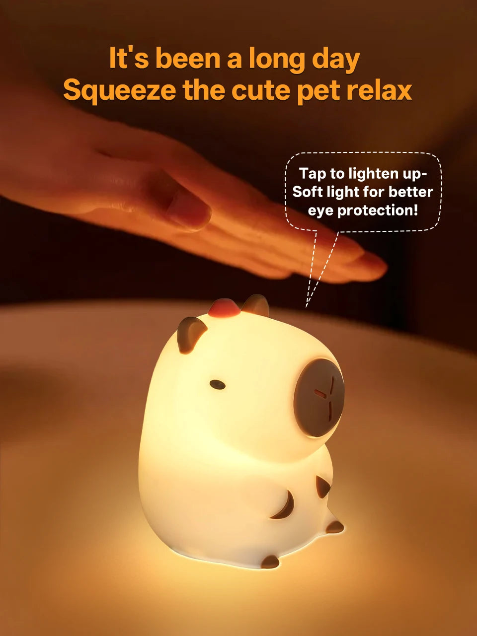 Pear-Shaped LED Night Light