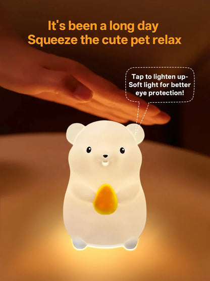 Pear-Shaped LED Night Light
