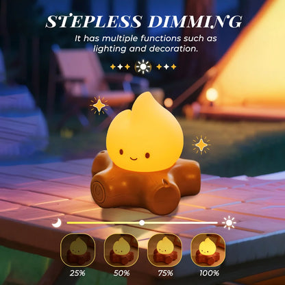 Campfire Night Light