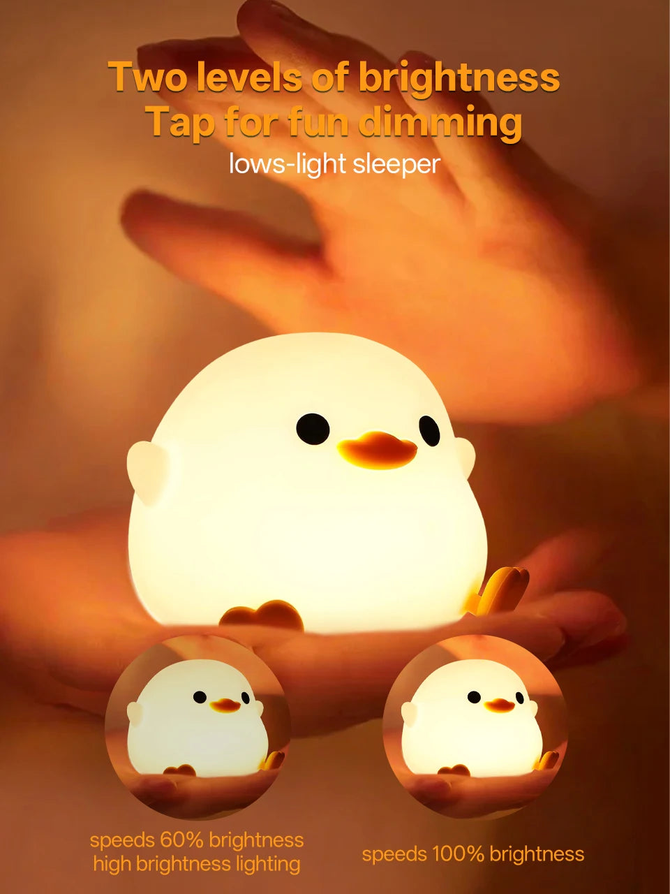 Pear-Shaped LED Night Light