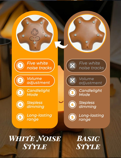 Campfire Night Light