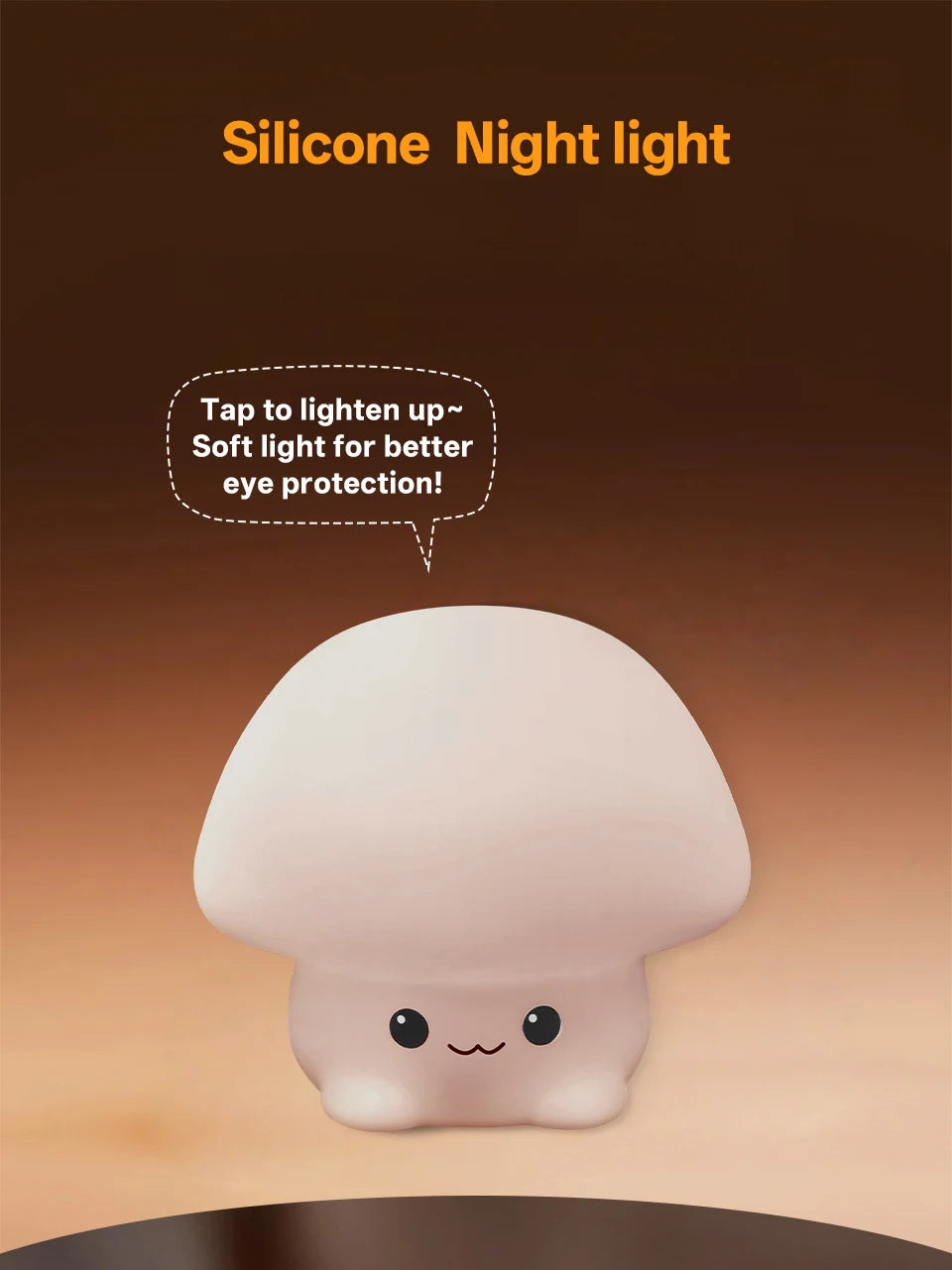 Pear-Shaped LED Night Light