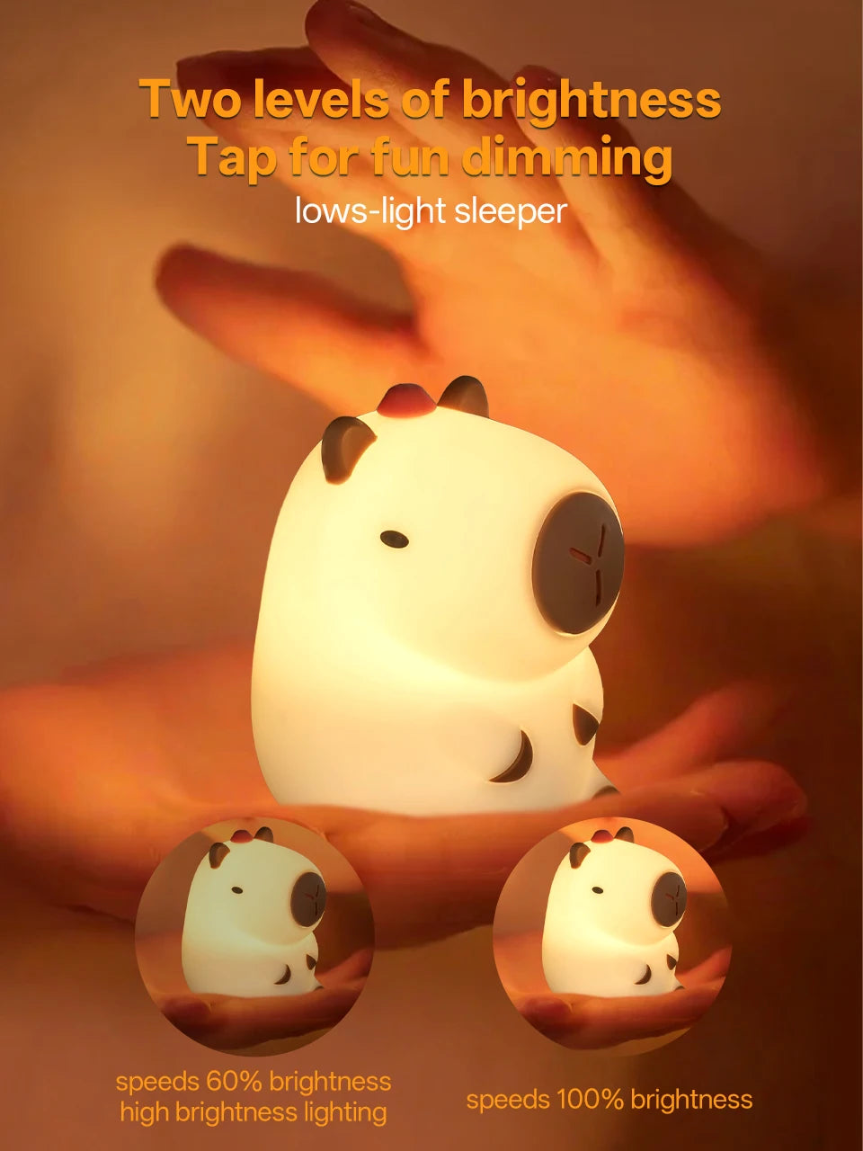 Pear-Shaped LED Night Light