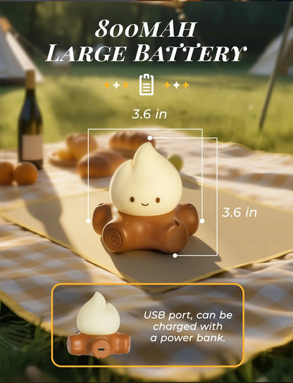 Campfire Night Light